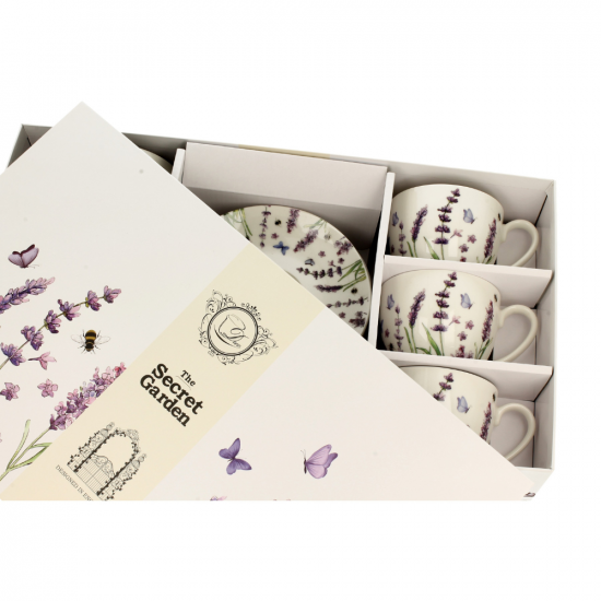Комплект за чай Secret Garden Collection - Classic Lavender на супер цена от Neostyle.bg